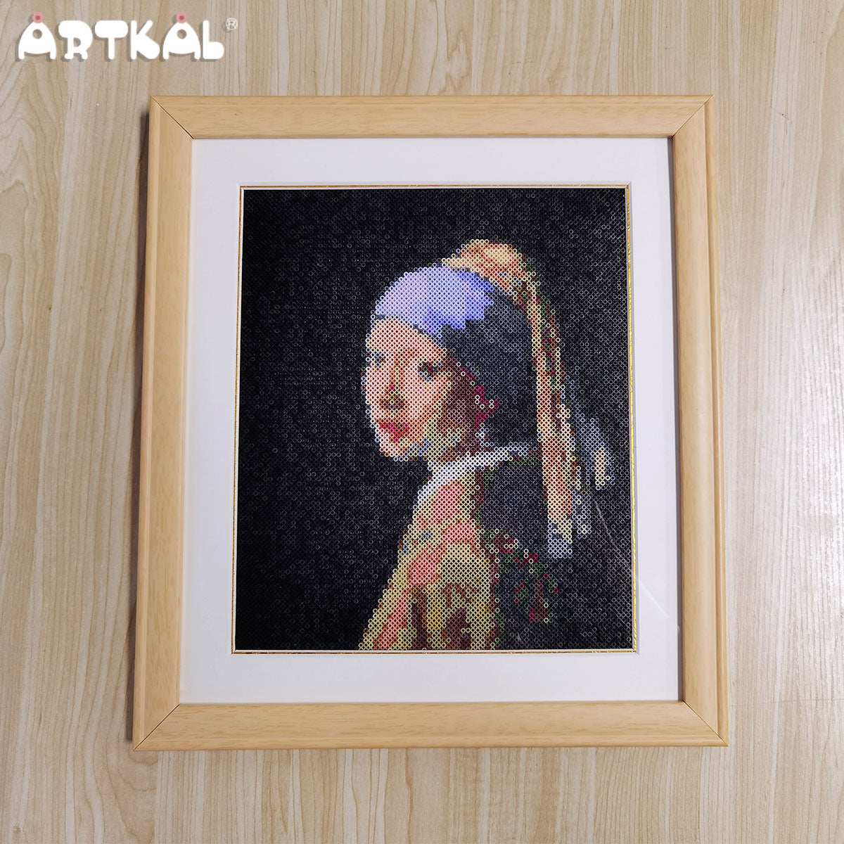 Girl with a Pearl Earring - By Mini Beads