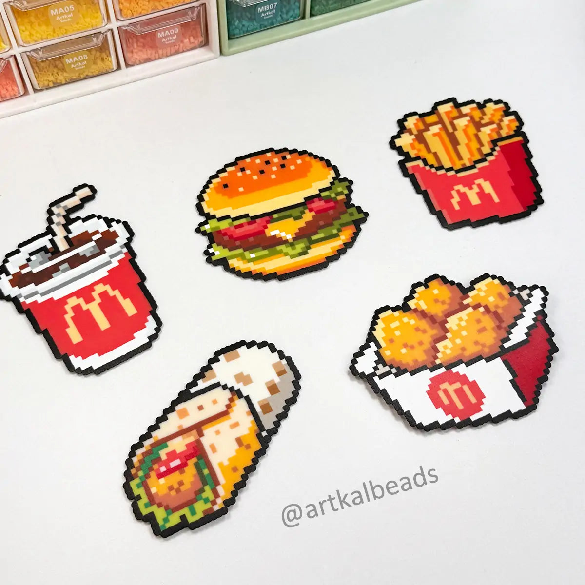 McDonald's Hamburger  French Fries: Series 5