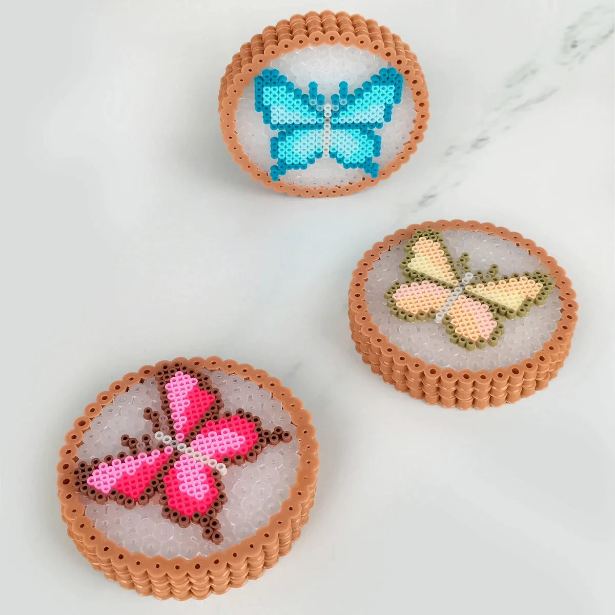 artkal fuse beads butterflies decor ideas