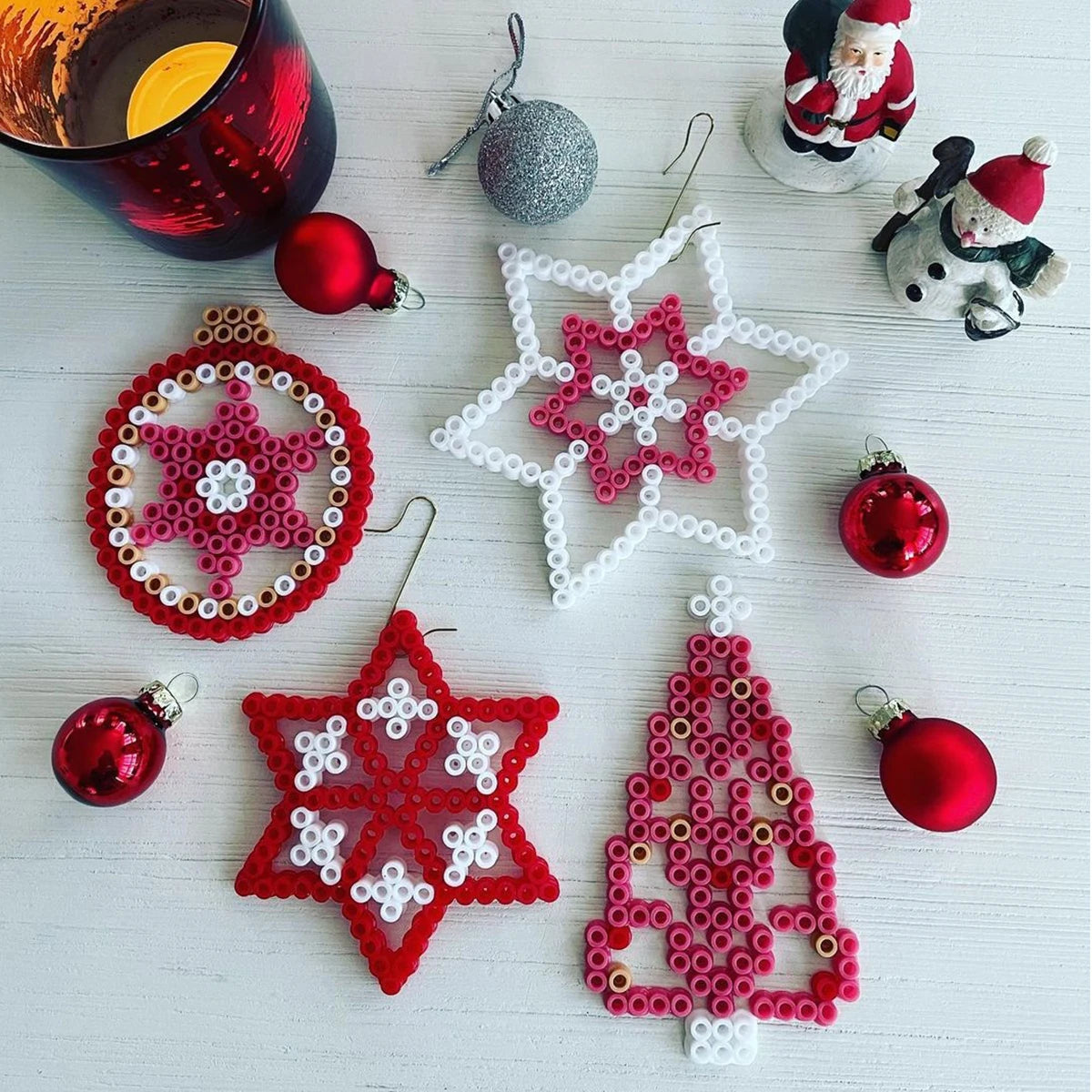 artkal fuse beads christmas tree decor