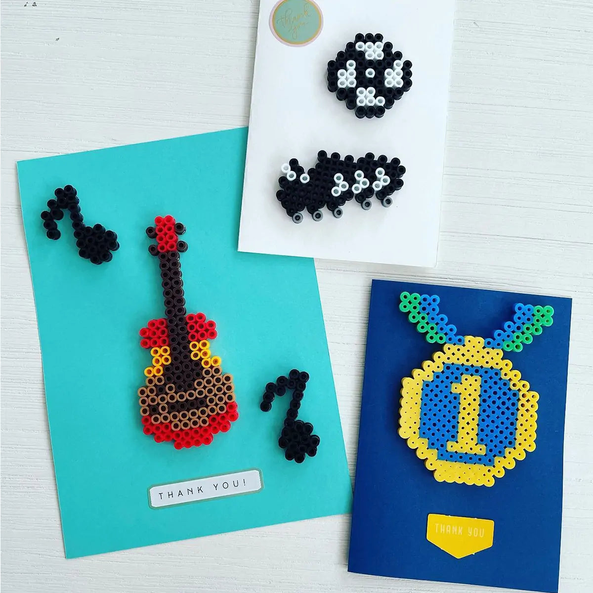 artkal fuse beads music greeting card