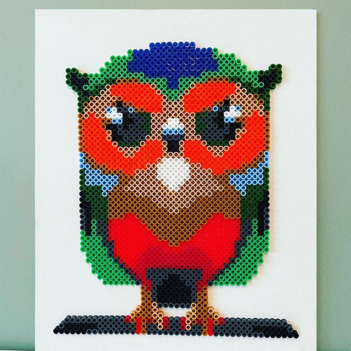 artkal fuse beads project ideas owl