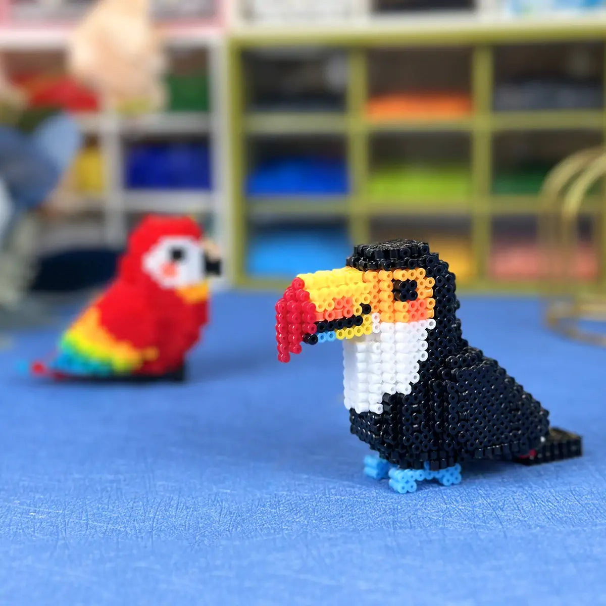 artkal fuse beads 3d toucan