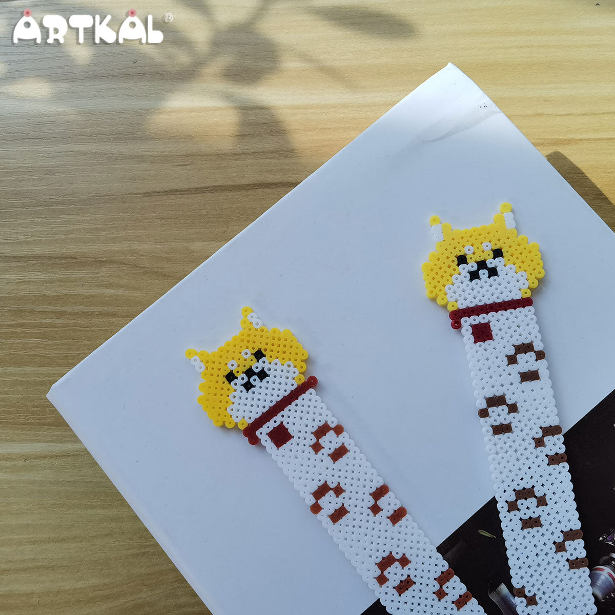 Bookmark - Dog - by Mini Beads