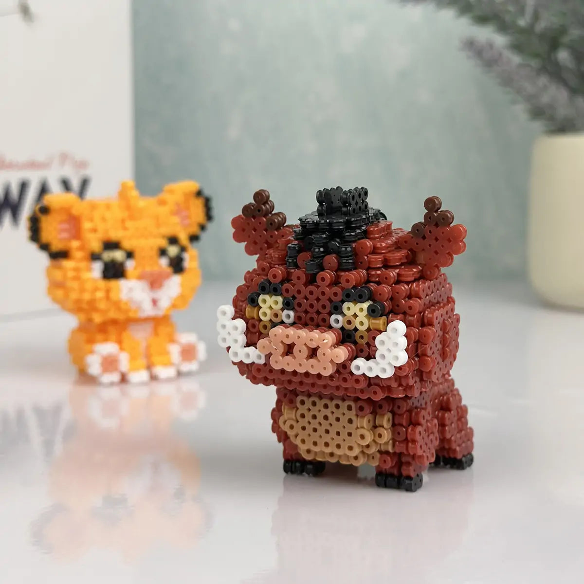 artkal fuse beads the lion king 3d pumbaa