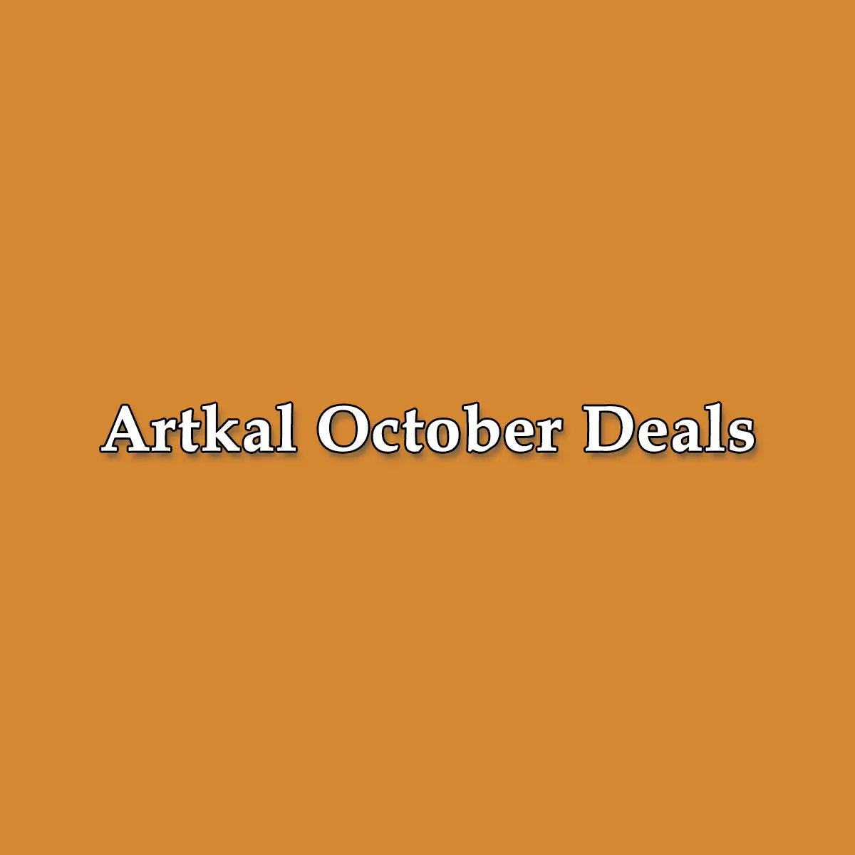Artkal October Deals