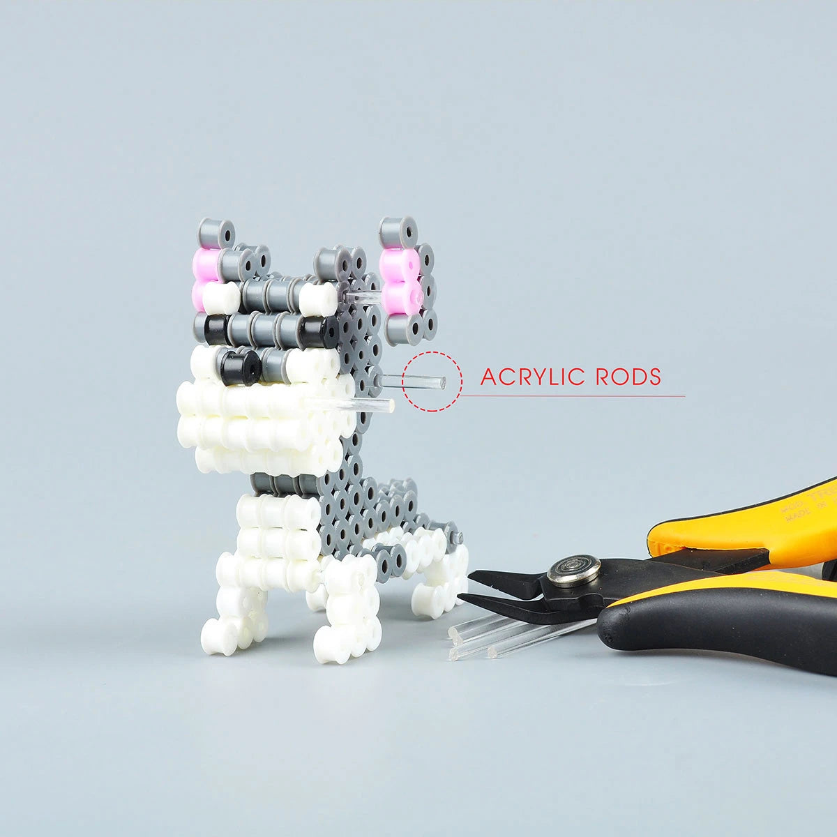 A new tools for 3D beads projects -Acrylic rods