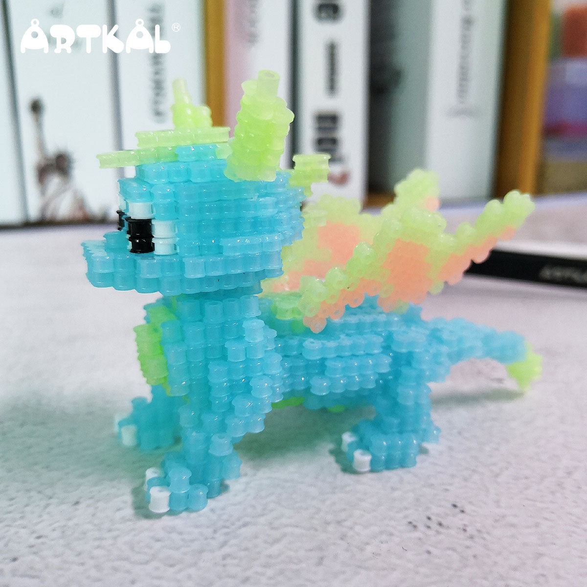 3D Lovely Dragon - by Mini Beads