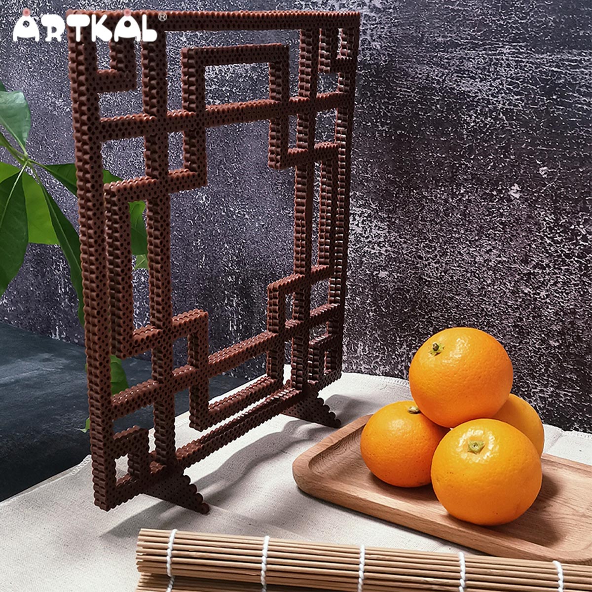 Chinese Style Window Model - By Midi Beads