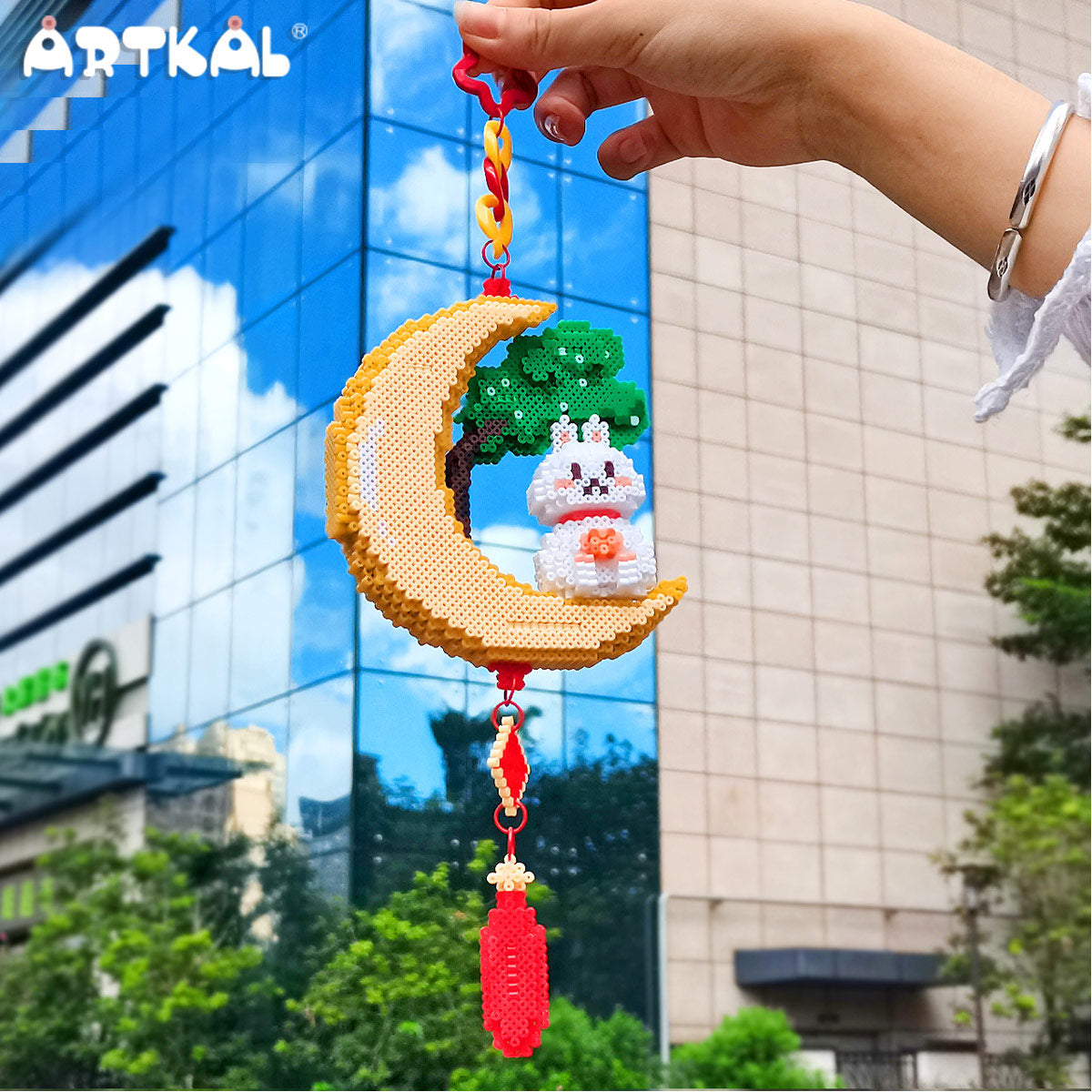 The Mid-Autumn Festival Pattern - Moon & Rabbit (GL3-0002)