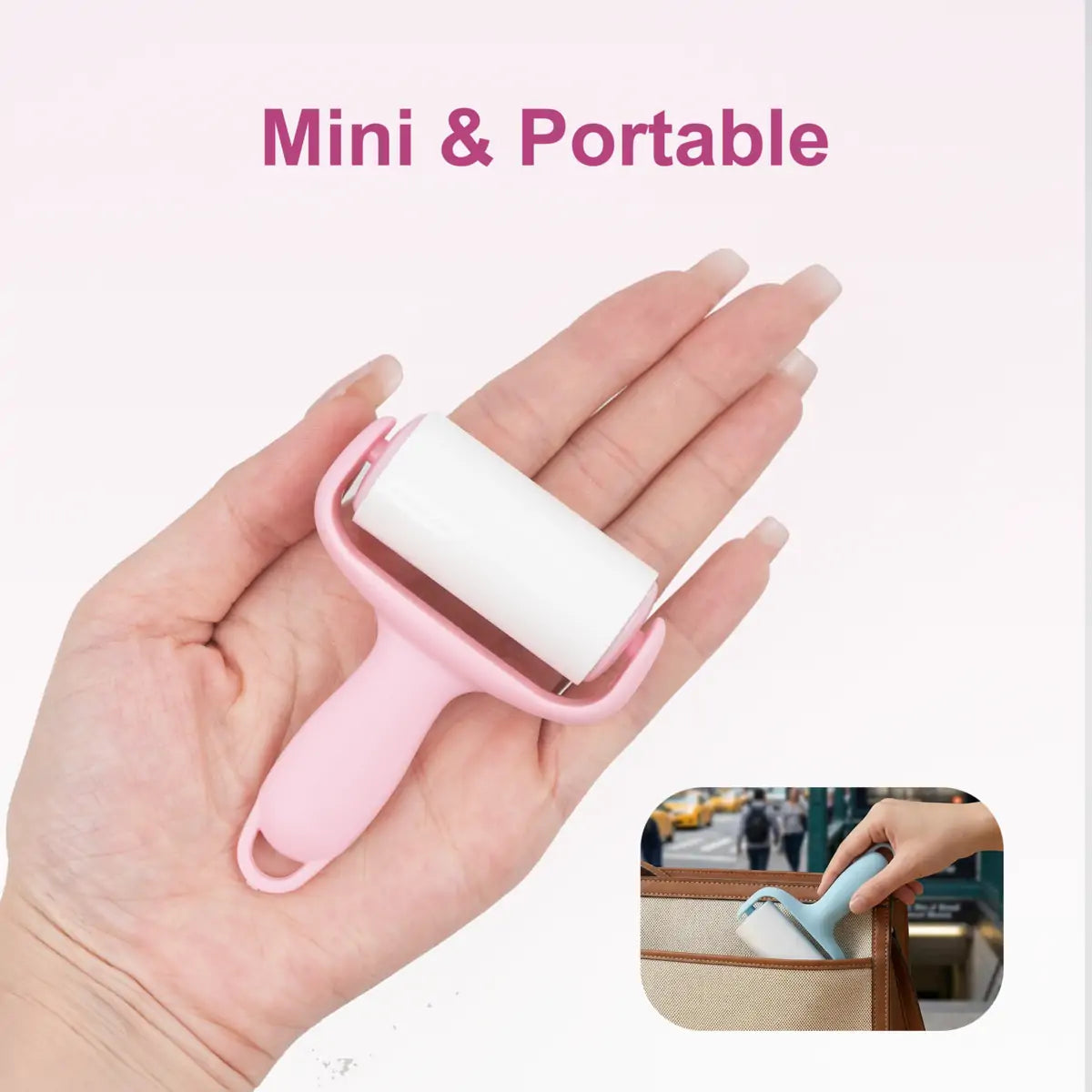 Macaron Lint Roller (Random Color)