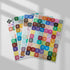 C/M/S/J Series Colors Stickers (Mini/Midi Beads)