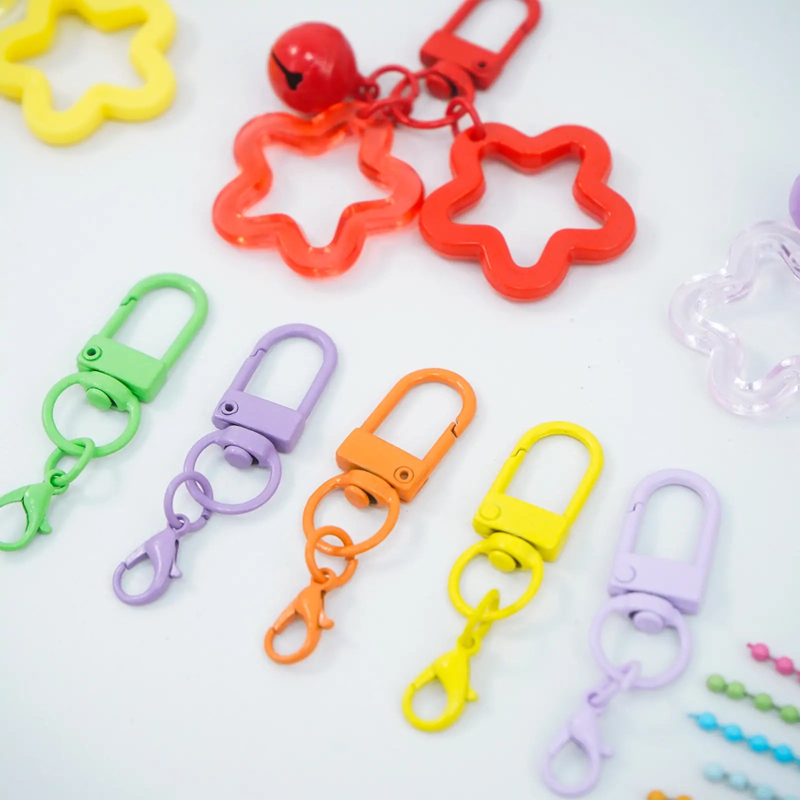 Candy Color Keychain Set (Random Colors)