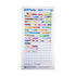 Artkal Beads Physical Color Chart