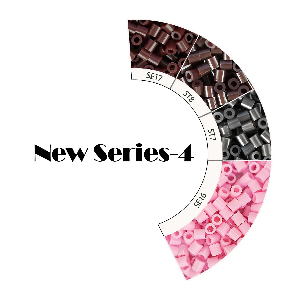 (SE16-SE17, ST7-ST8) New Colors Midi S1000 beads Single Pack