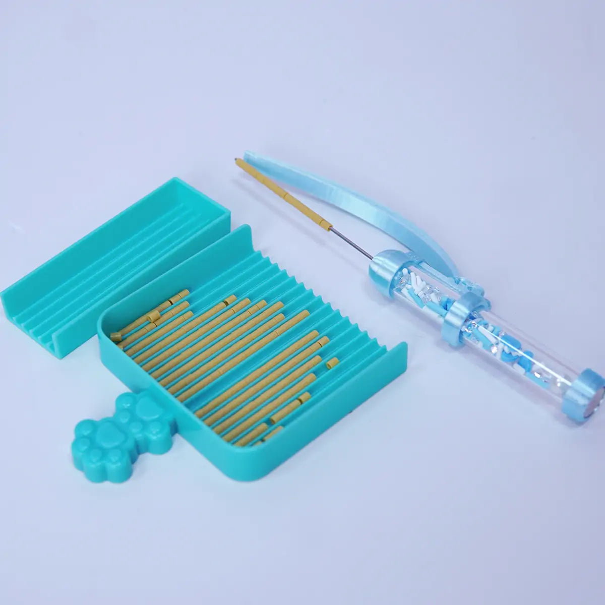 Single-Needle Bead Picker Set For Mini Beads (Random Color)