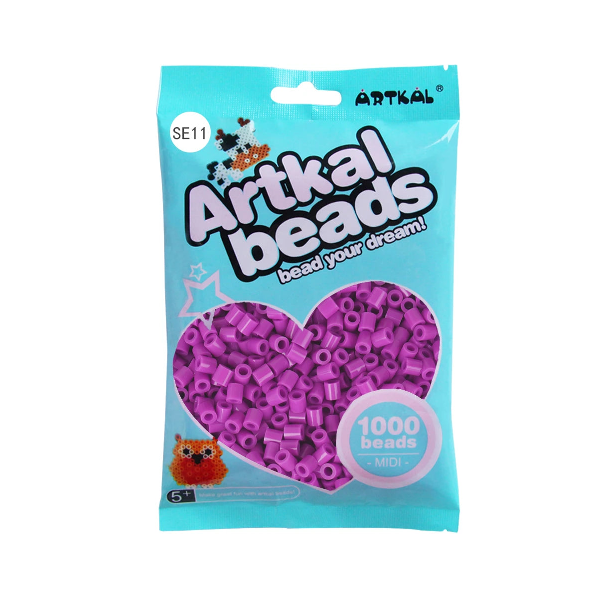 (SE7-SE11) New Colors Purple-Midi S1000 beads Single Pack