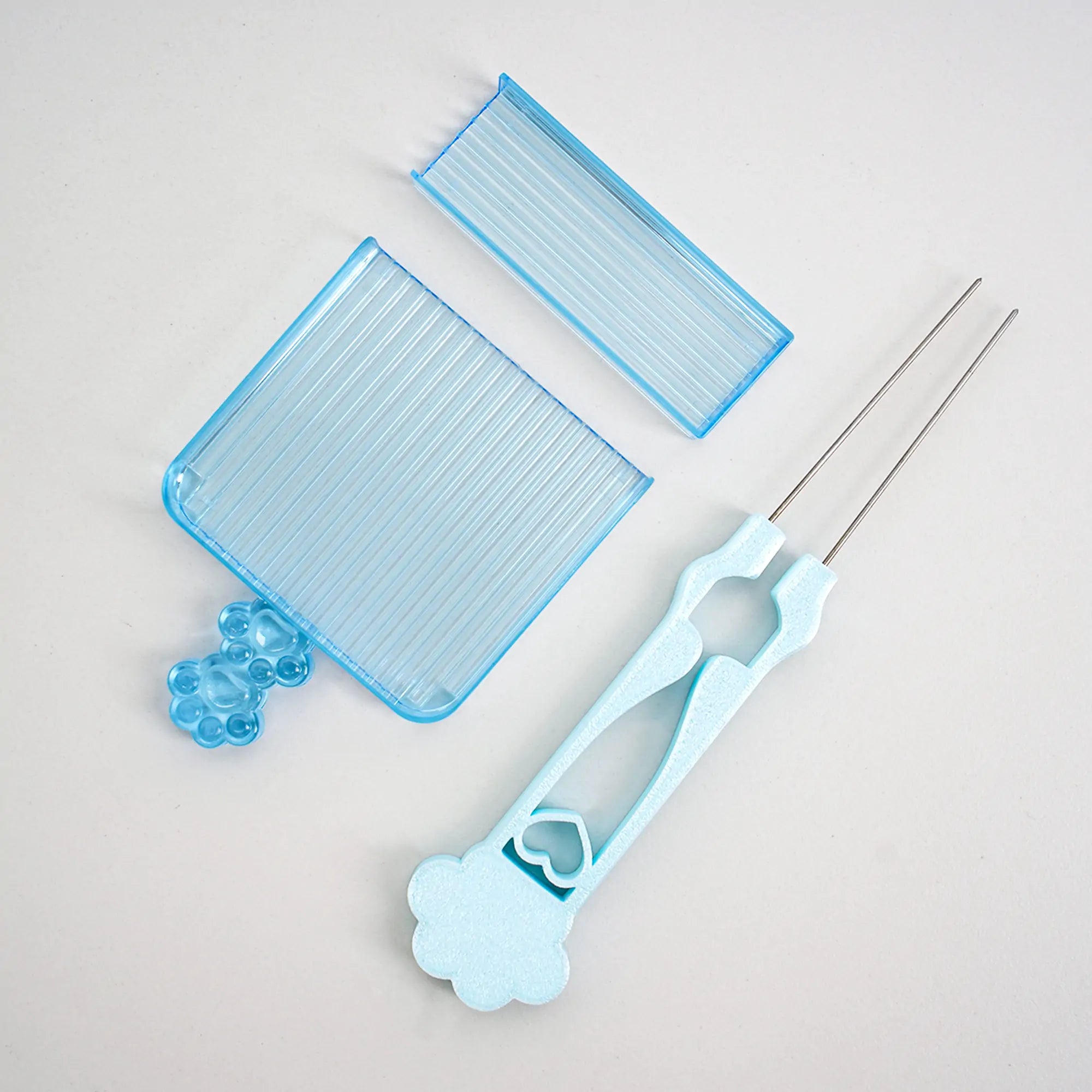 Dual-Needle Bead Picker Set For Mini Beads (Random Color)