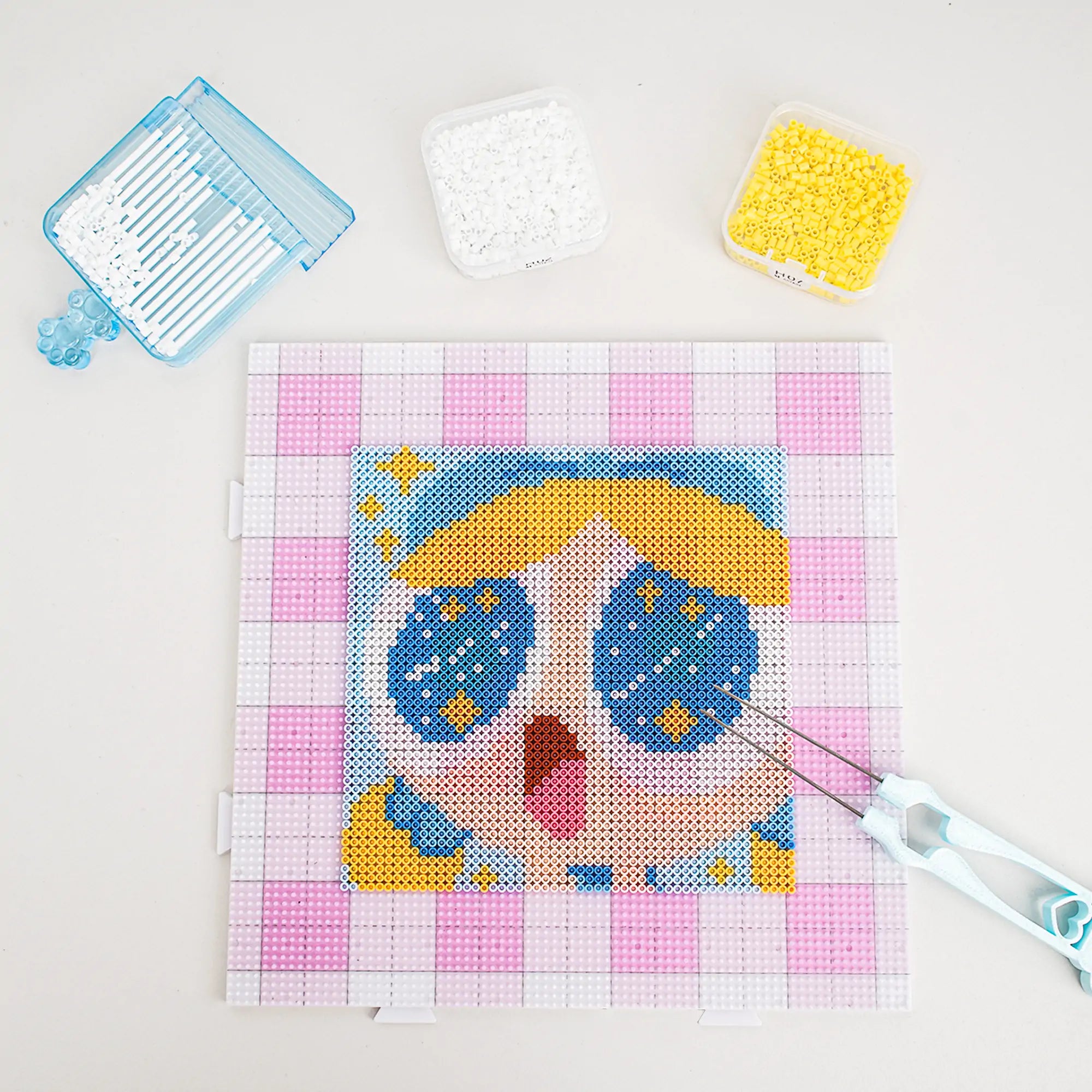 Dual-Needle Bead Picker Set For Mini Beads (Random Color)