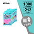 213 Bags Colors Set 1000 Count Pack Midi S-5mm