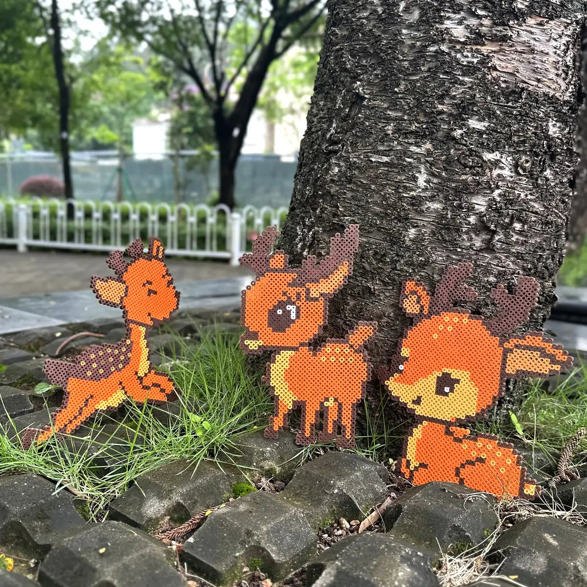 3 Deers - Animal Pattern (SPF-0001)