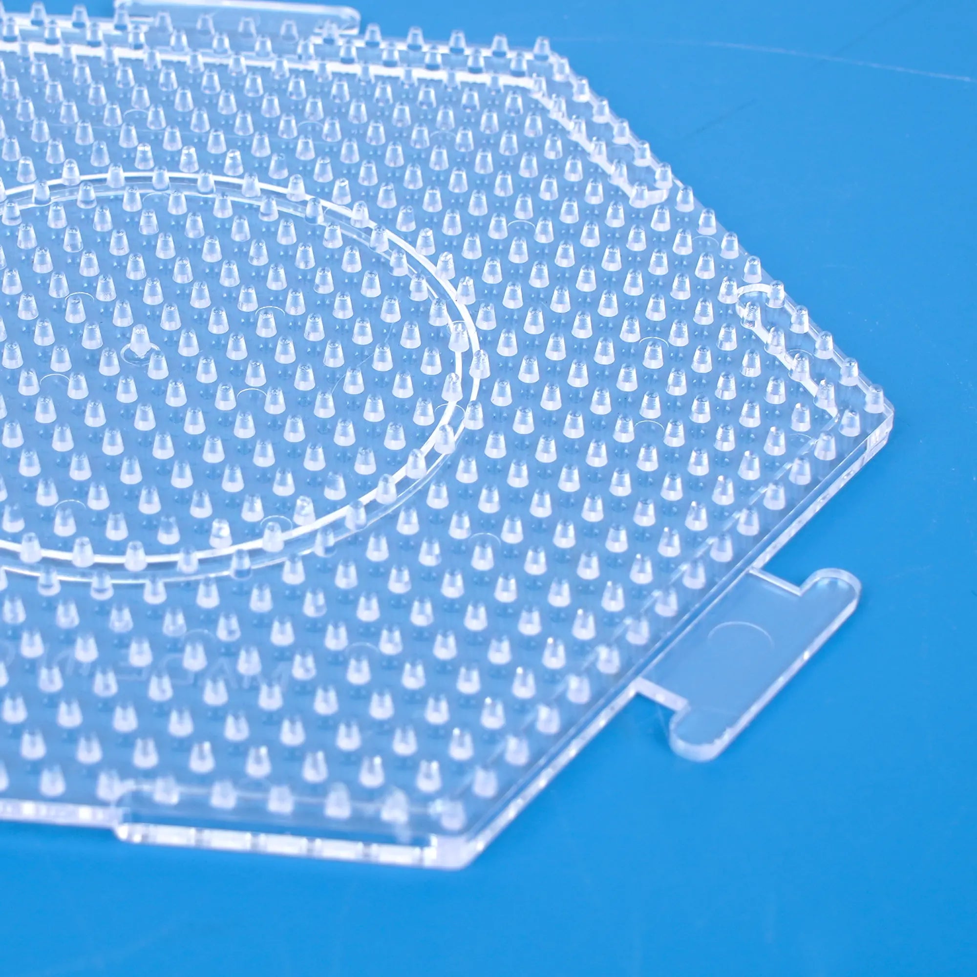 5mm Large Hexagon Pegboard for Midi Beads