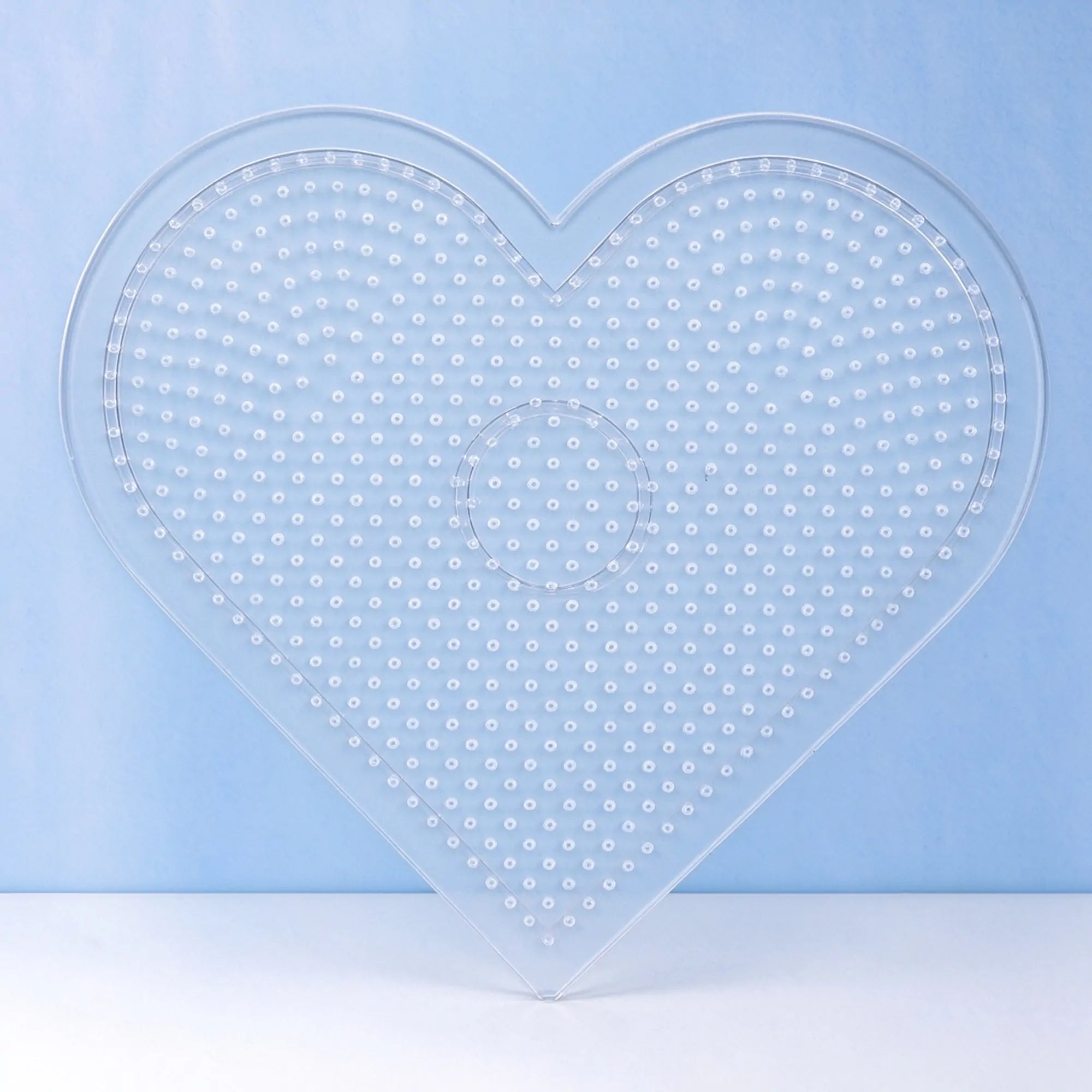 5mm Large Heart Pegboards for Midi Beads BP04-K