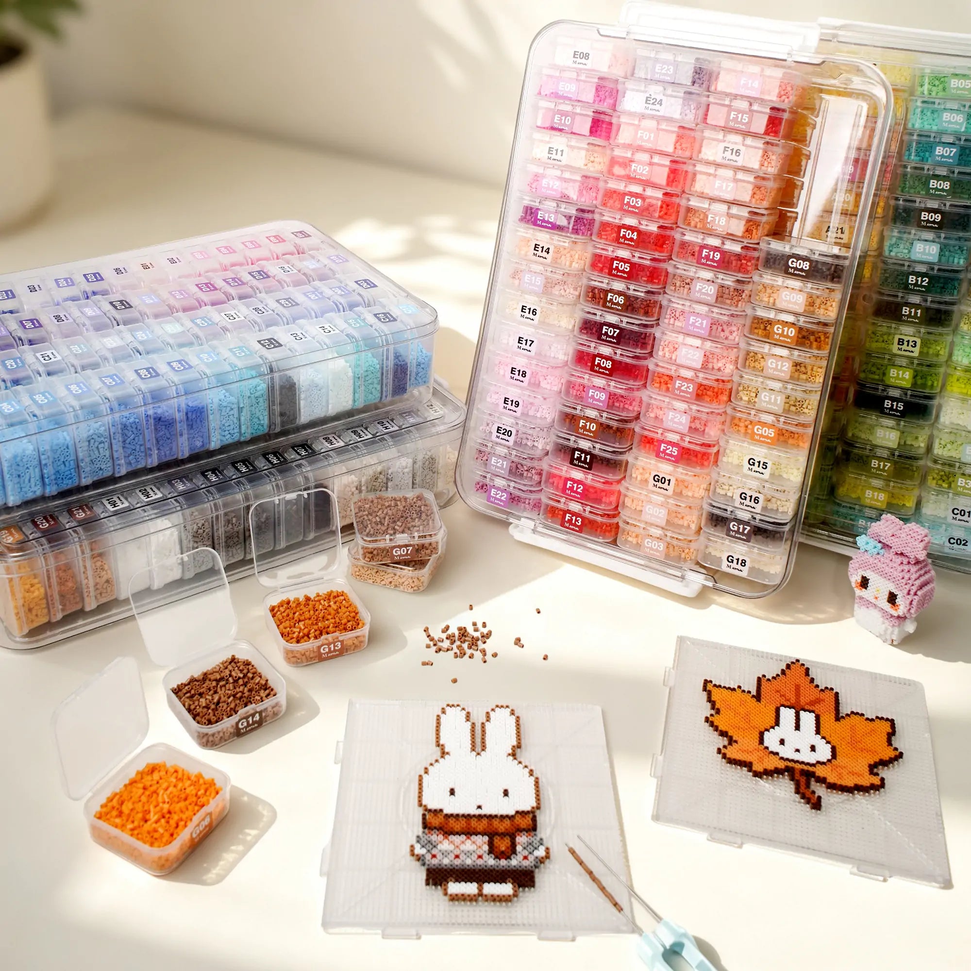 Mini Beads Storage Box Set – 60 PCS