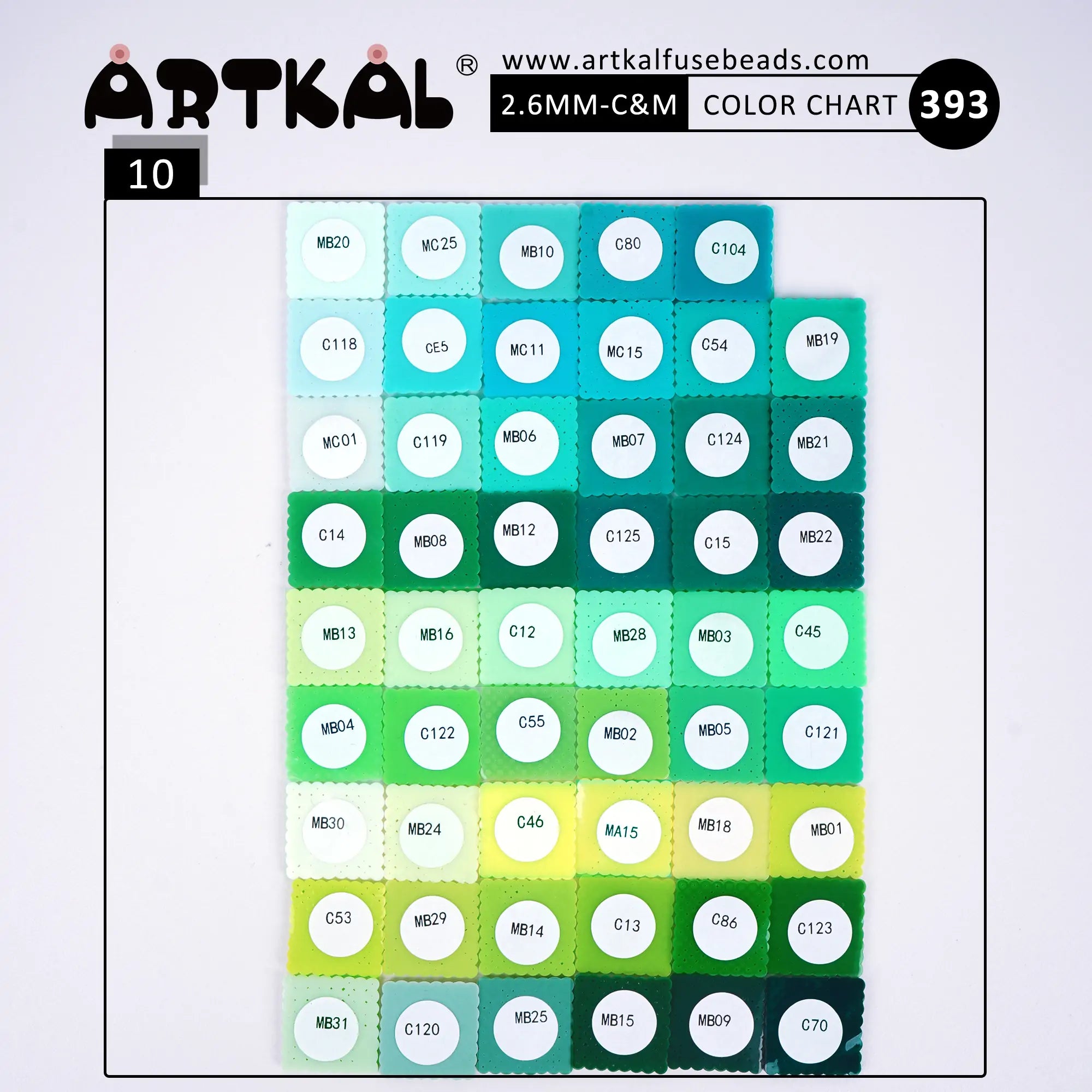 M-2.6mm 2000P Single Pack Mini Beads (MD)