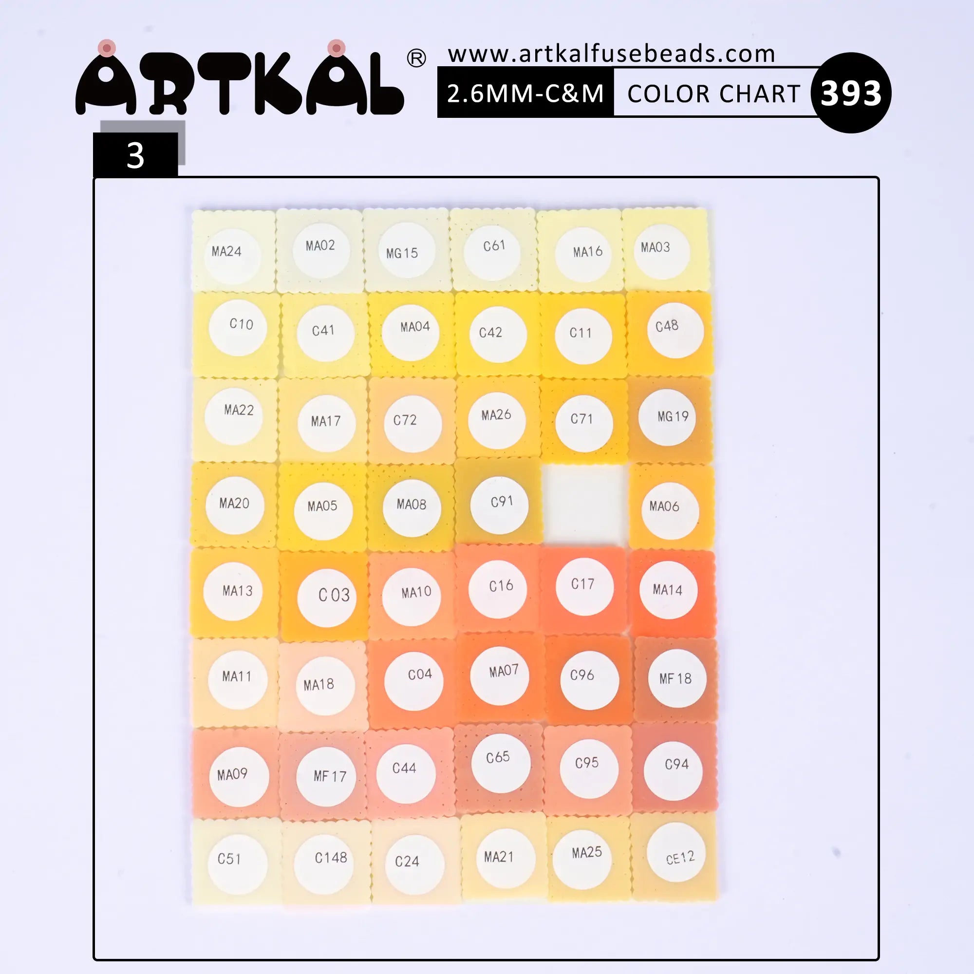 M-2.6mm 2000P Single Pack Mini Beads (MD)