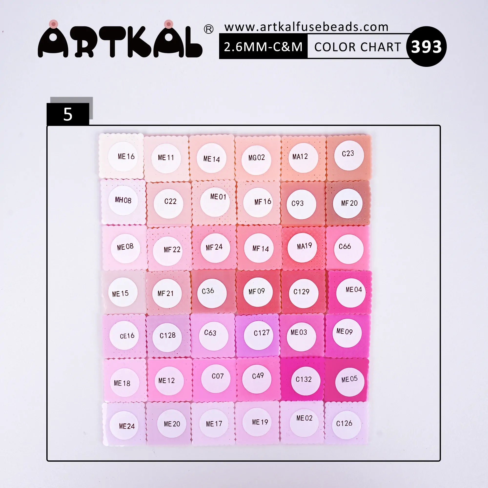 M-2.6mm 2000P Single Pack Mini Beads (MD)