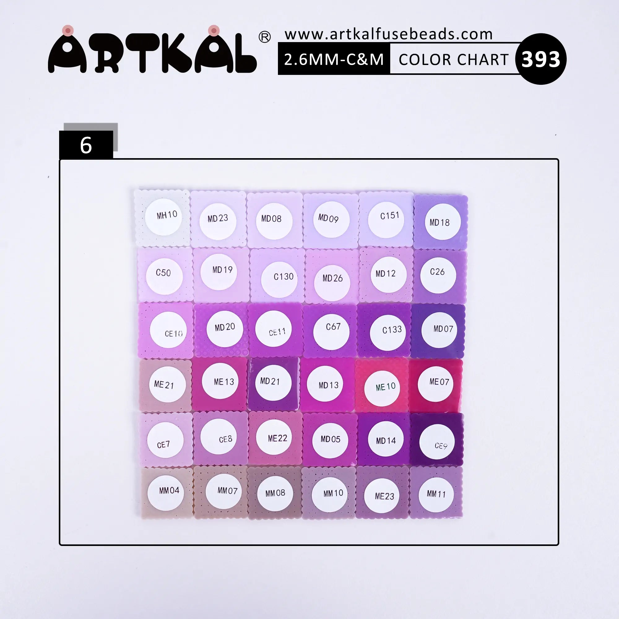 M-2.6mm 2000P Single Pack Mini Beads (MD)