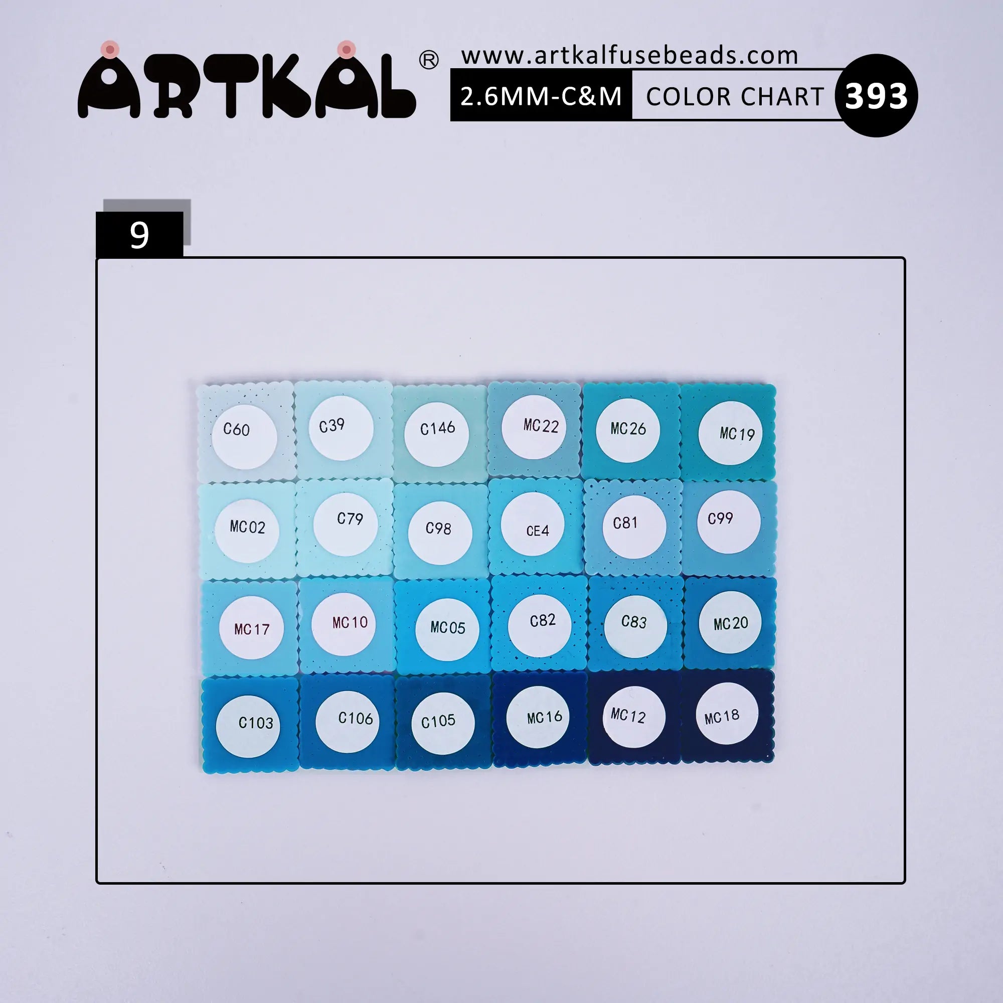 M-2.6mm 2000P Single Pack Mini Beads (MD)