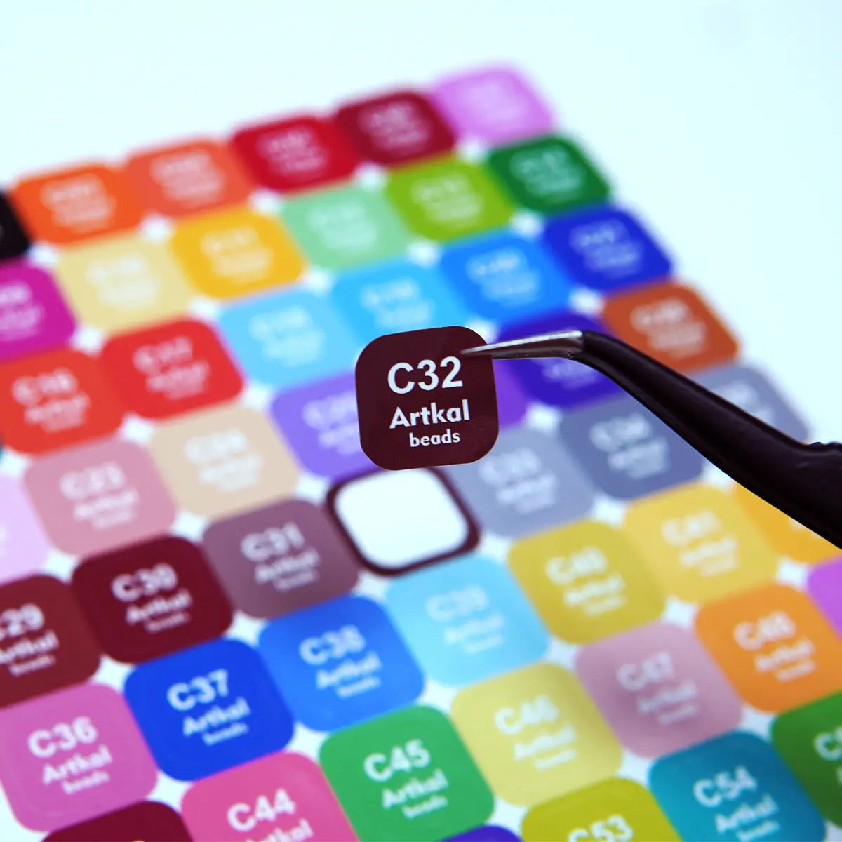 Mini-C Series Color Number Stickers (197 Colors)