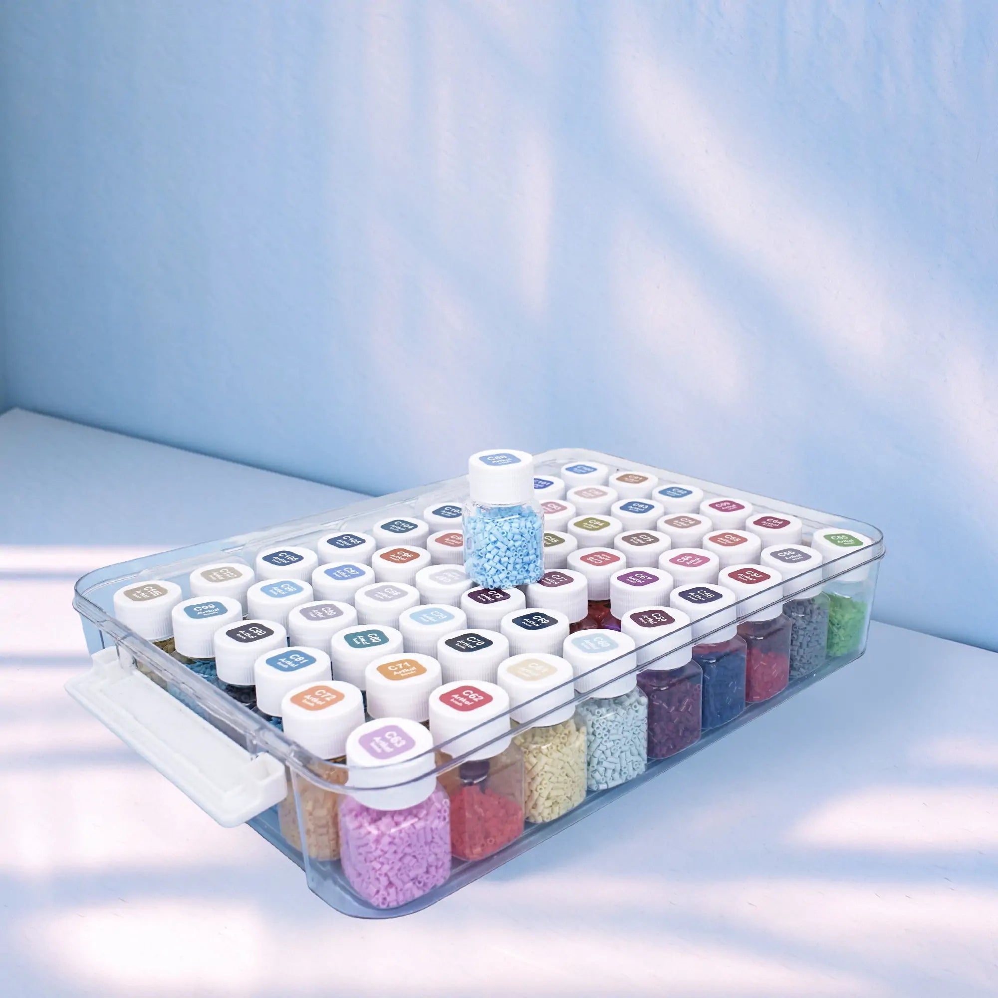 Mini Bead Storage Set (60 Jars)