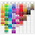 120 Colors Set M-2.6MM Mini Beads 1000pcs/bag (MB1000-120B)