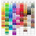 144 Colors Set M-2.6MM Mini Beads 1000pcs/bag (MB1000-144B)