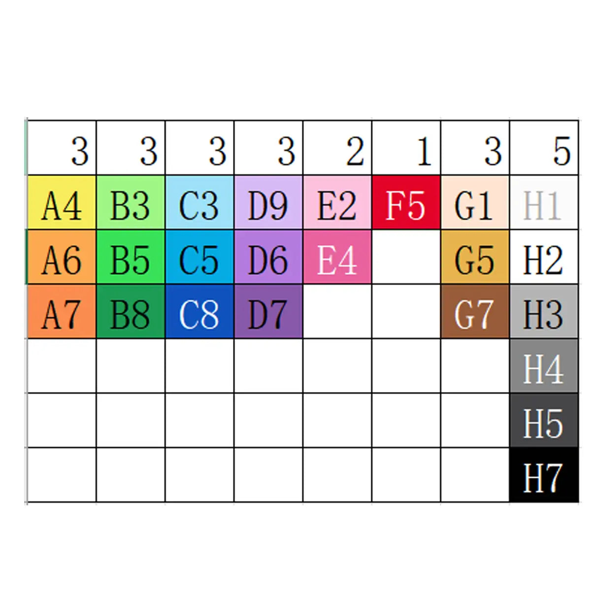 24 Colors Set M-2.6MM Mini Beads 1000pcs/bag (MB1000-24B)