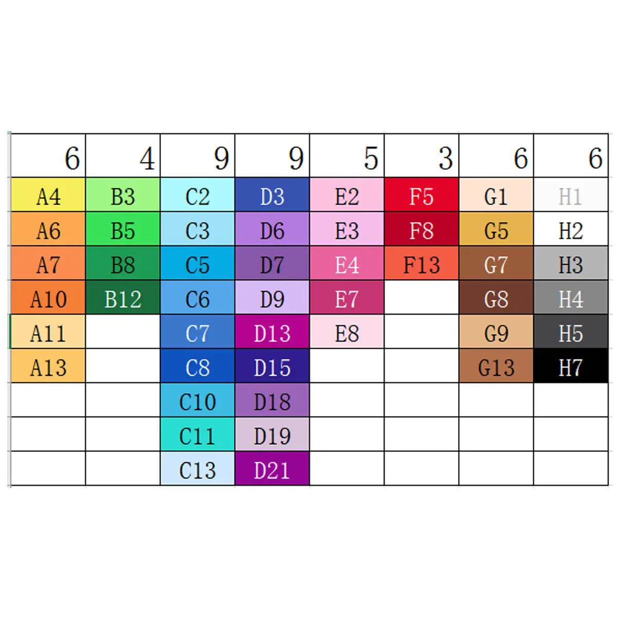 48 Colors Set M-2.6MM Mini Beads 1000pcs/bag (MB1000-48B)