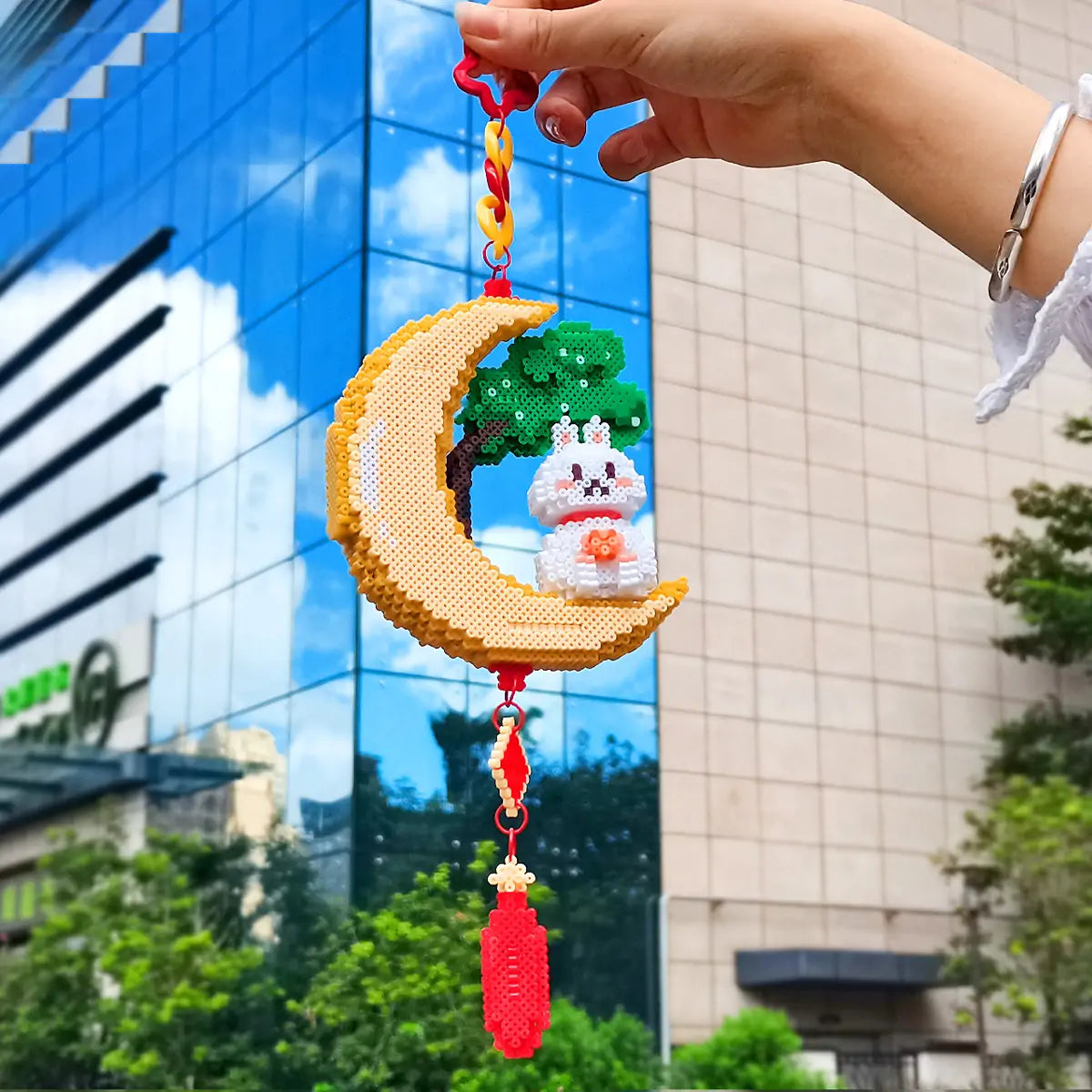 GL3-0002 Moon & Rabbit Pattern