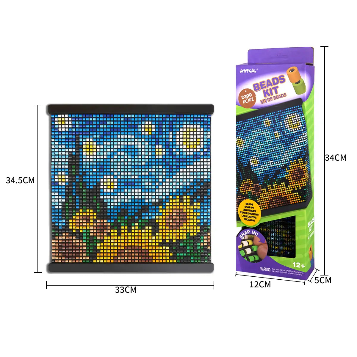 The Starry Night Mixed Sunflowers Grid Kit
