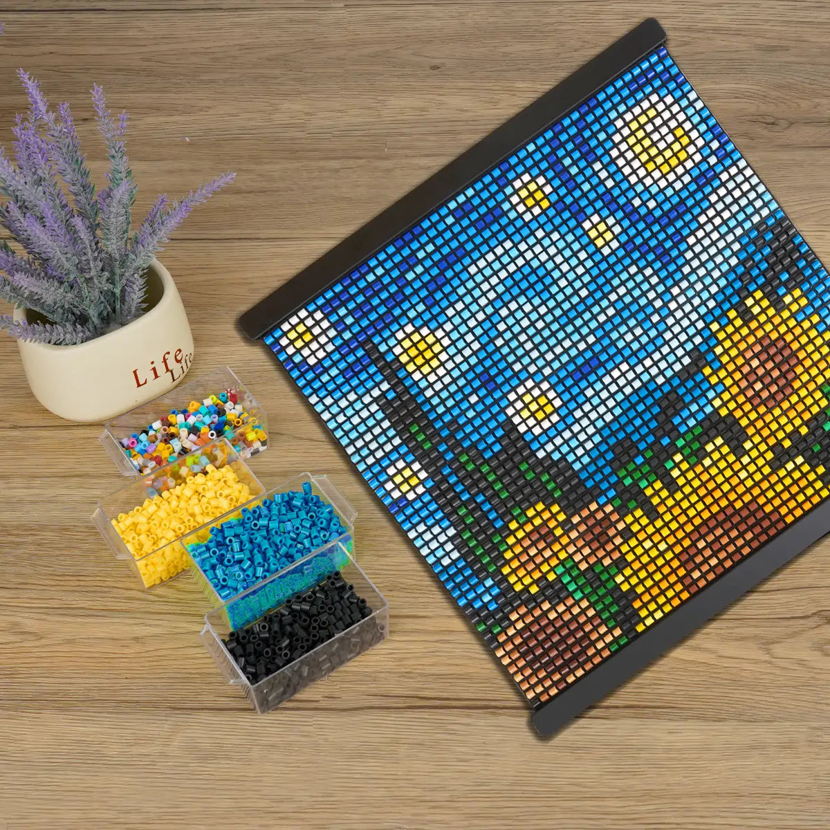 The Starry Night Mixed Sunflowers Grid Kit