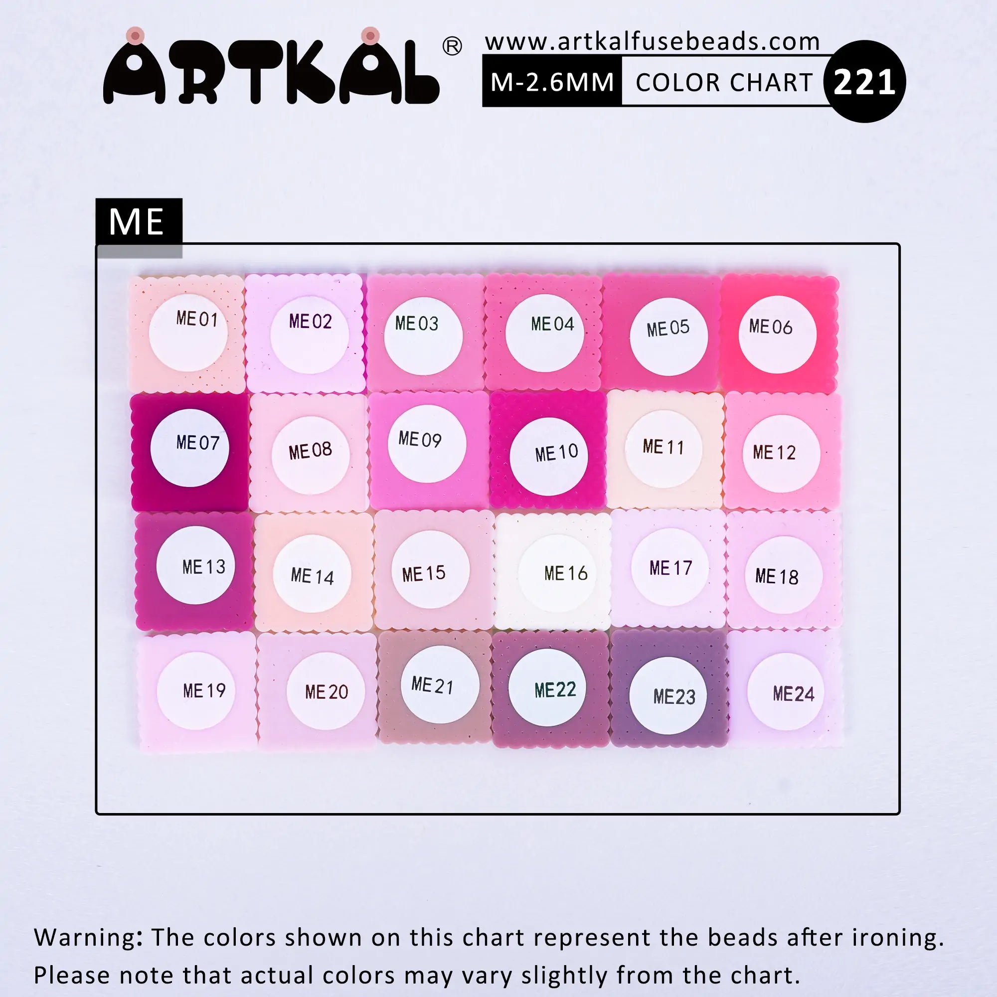 M-2.6mm 2000P Single Pack Mini Beads (ME)