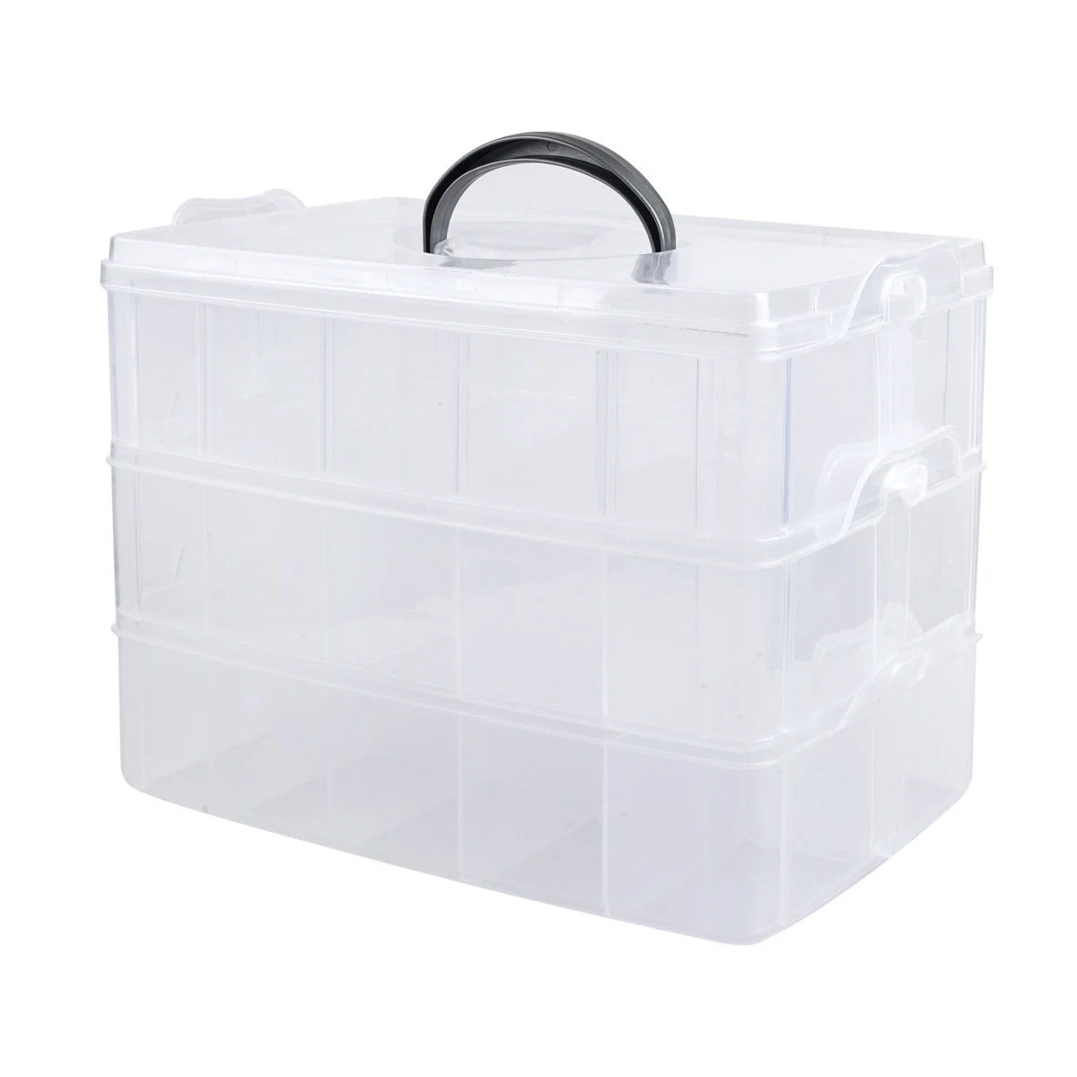 Big Stackable Storage Trays - Fixed