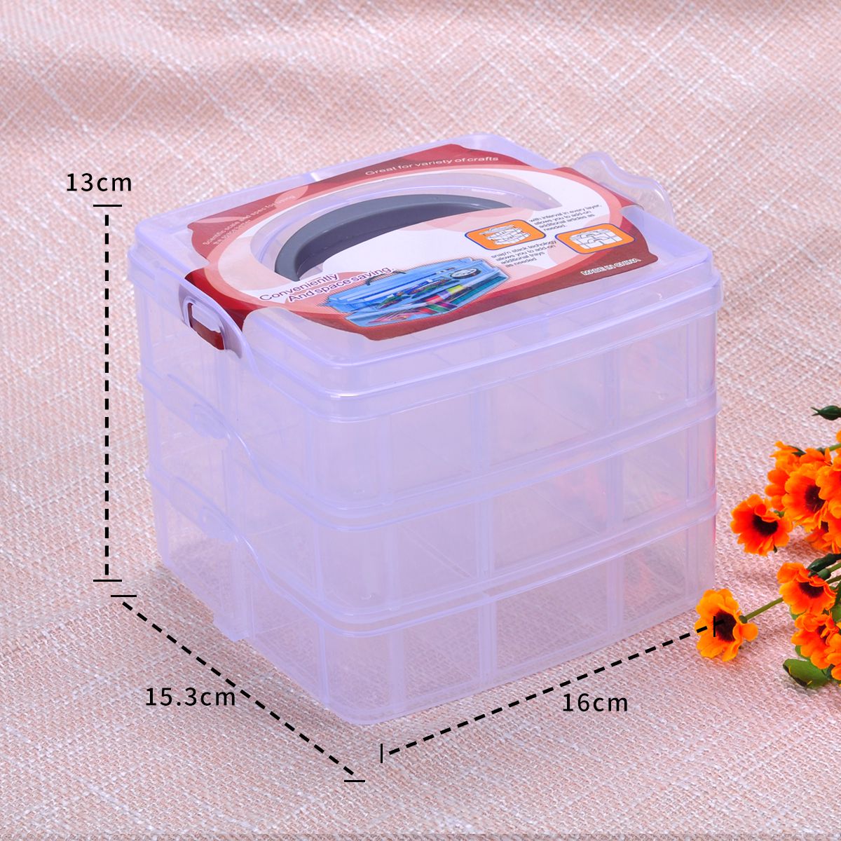 Small Stackable Storage Trays - Removable