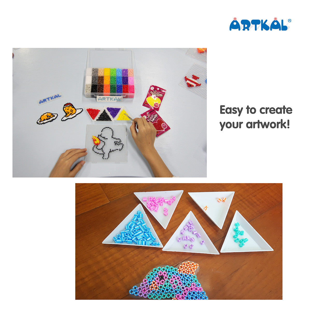 Artkal Triangle Tray Set