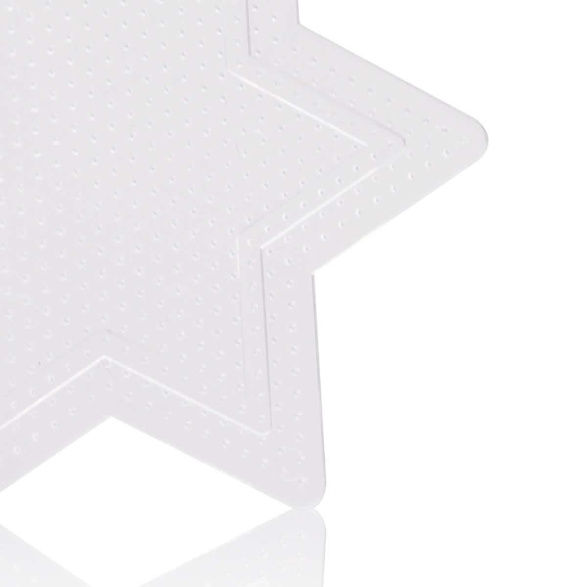 Artkal Clear Small star pegboard for mini 2.6mm beads CP04