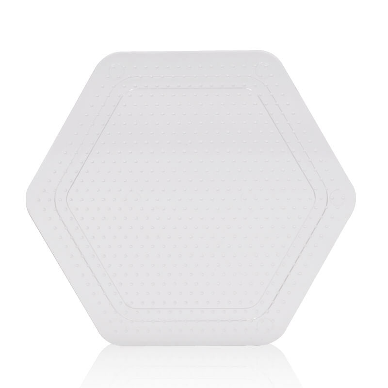 Artkal Clear Small Hexagon pegboard for mini 2.6mm beads CP05