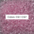 (CG1-CG7 Glow in Dark Colors) C-500G in Bulk