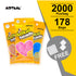 178 bags 2000 Count Pack Mini C-2.6mm Set  (CB2000-F)